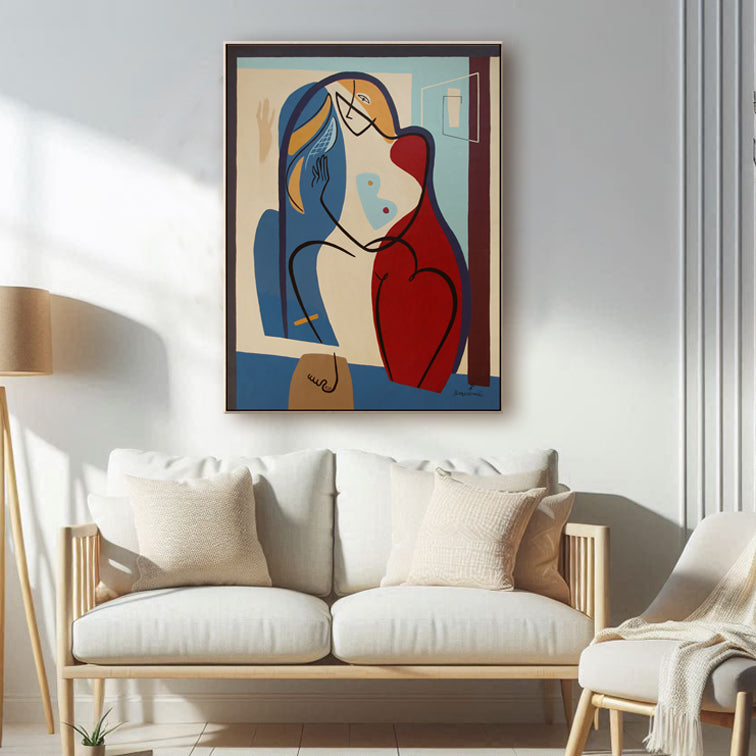 Beautiful Girl, Wherever You Are -Open Art Print by Bernard Simunovic