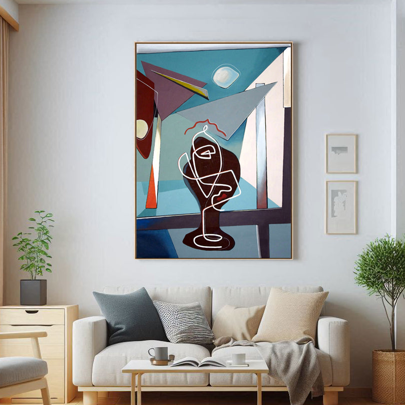 Face to Face - Open Edition Art Print by Bernard Simunovic