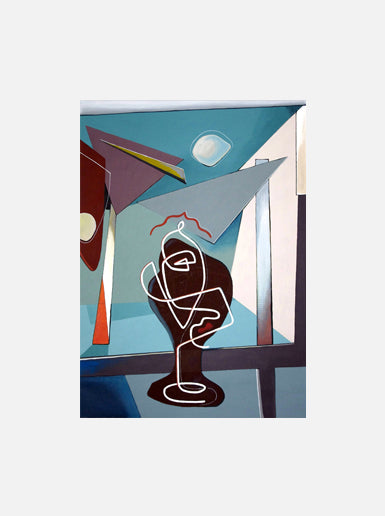 Face to Face - Open Edition Art Print by Bernard Simunovic