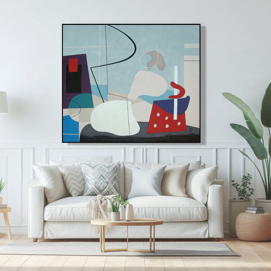 Geometry of Nature displayed on wall in modern interior