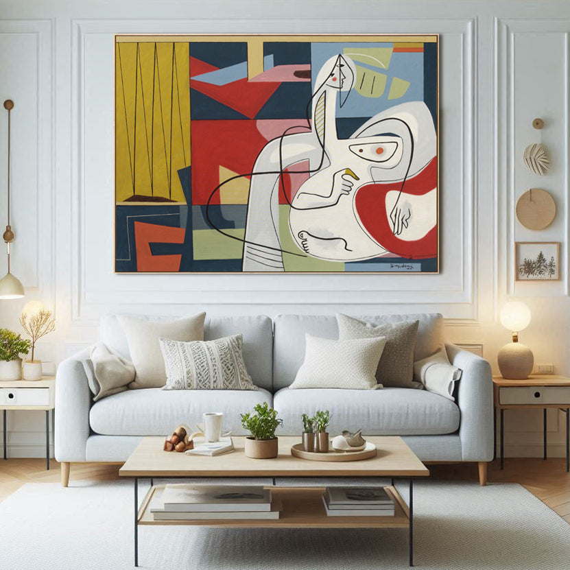 In the Lounge -Open Edition Art by Bernard Simunovic