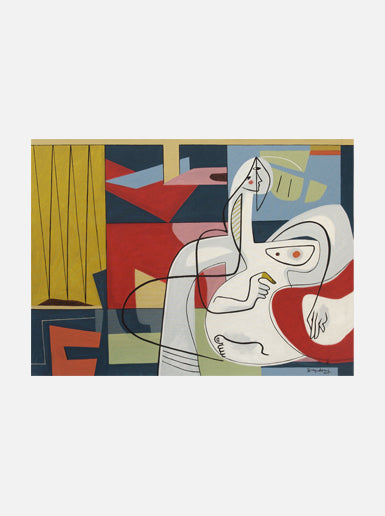 In the Lounge -Open Edition Art by Bernard Simunovic