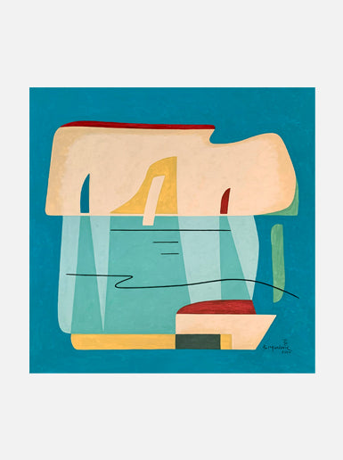 Sailing Into Tranquility -Open Edition Art Print by Bernard Simunovic