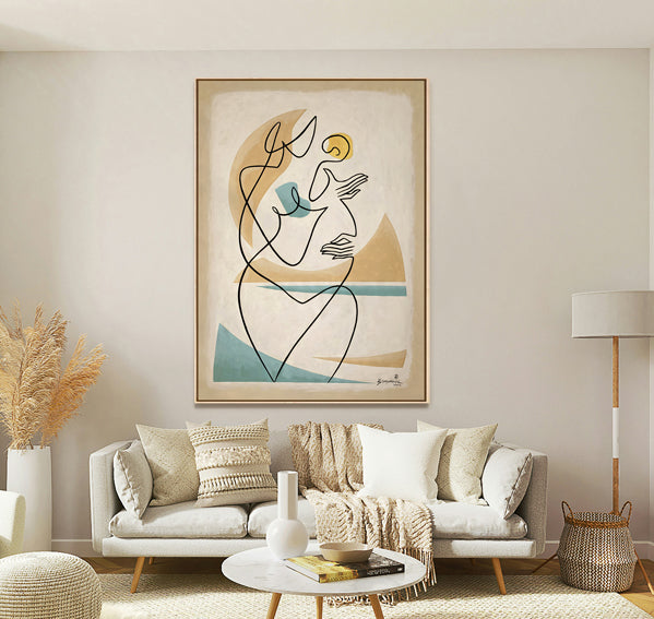 Tender Embrace -Open Edition Art Print by Bernard Simunovic