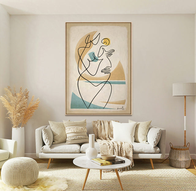 Tender Embrace -Original Artwork by Bernard Simunovic | Signed & Certified