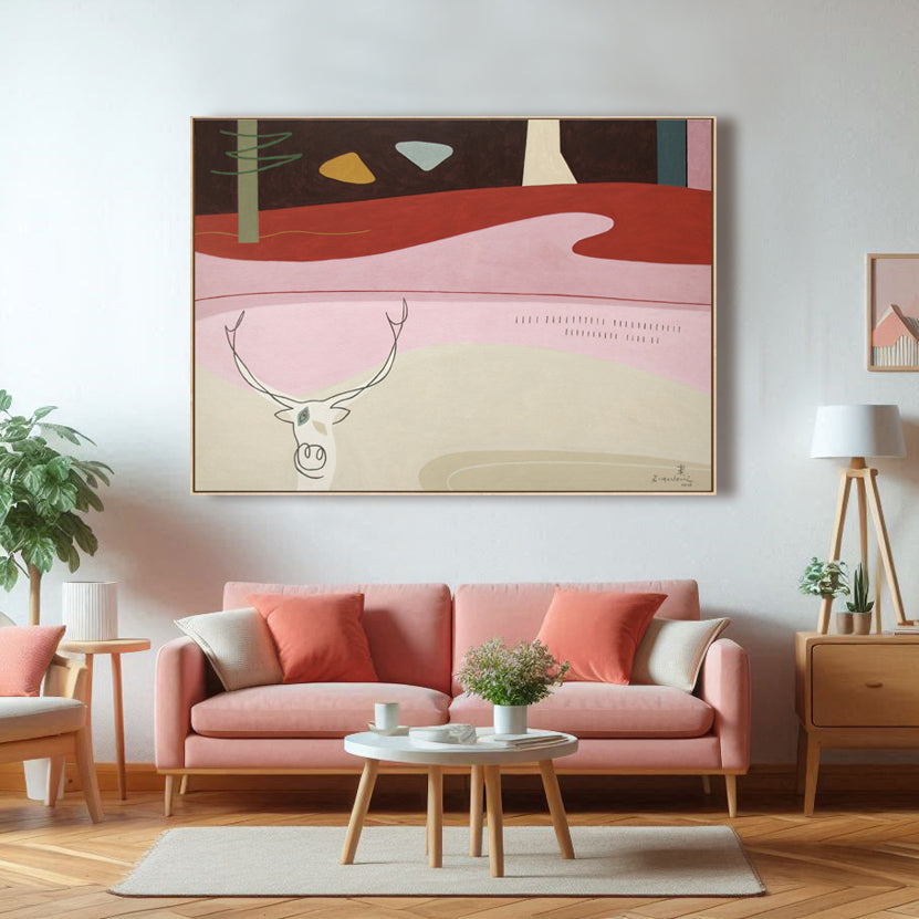 The Two Dancing Butterflies - Open Edition Art Print by Bernard Simunovic