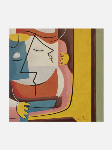 A Big Hug - Open Edition Art Print by Bernard Simunovic