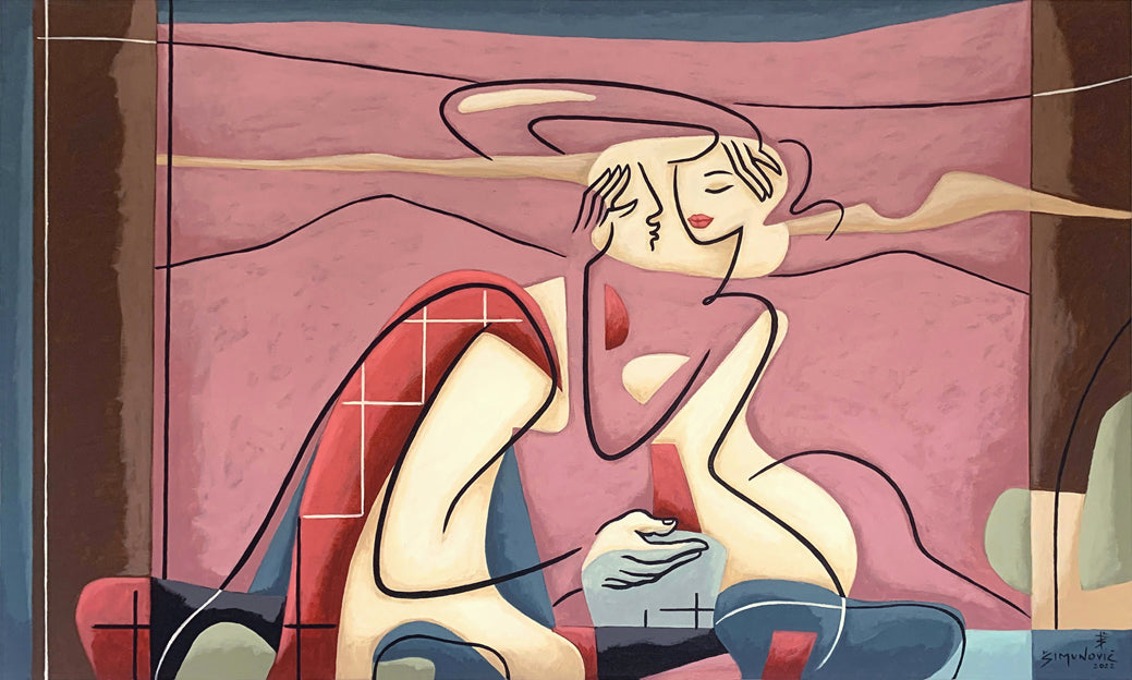 Brave Heart, Tender Heart - Original Artwork by Bernard Simunovic