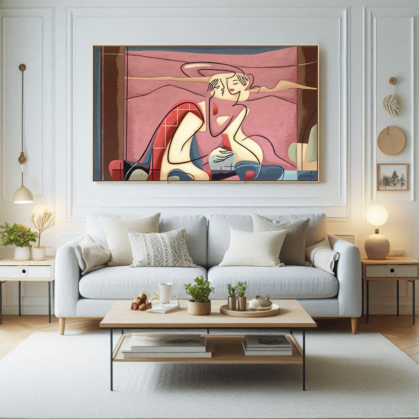 Brave Heart, Tender Heart - Original Artwork by Bernard Simunovic