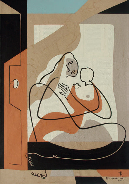 Direct to the Heart - Open Edtion Art Print by Bernard Simunovic