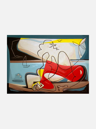 Laguna Bay -Open Edition Art by Bernard Simunovic