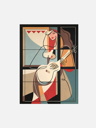 Love Me Tender - Open Edition Art Print by Bernard Simunovic