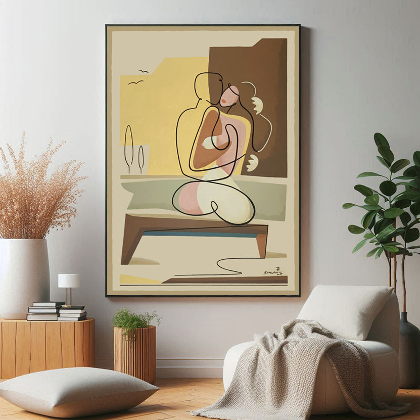 Love Story - Open Edition Art Print by Bernard Simunovic