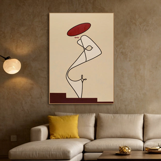Madame - Open Edition Art Print by Bernard Simunovic