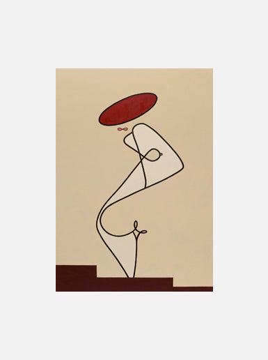 Madame - Open Edition Art Print by Bernard Simunovic