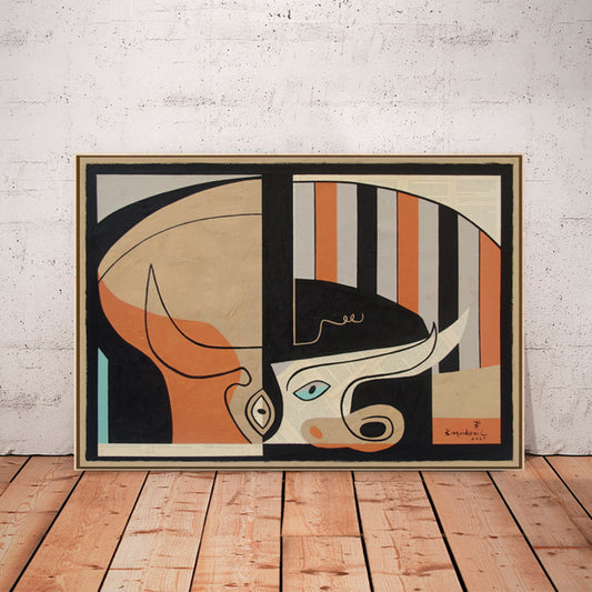 The Bull that Won - Open Edition Art Prints by Bernard Simunovic