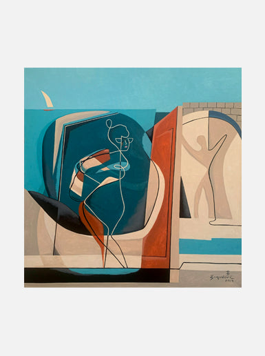 We Are on The Journey - Open Edition Art Print by Bernard Simunovic