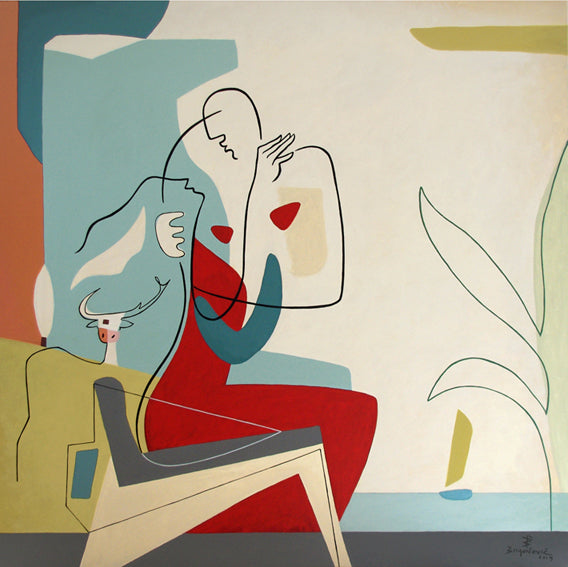 Bay of Love - Open  Edition  Art Print by Bernard Simunovic