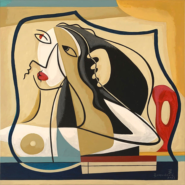 The Look Of Devotion - Open Edition Art Print by Bernard Simunovic