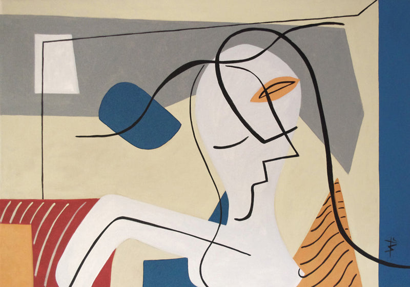 Embrace - Open Edition Art Print by Bernard Simunovic