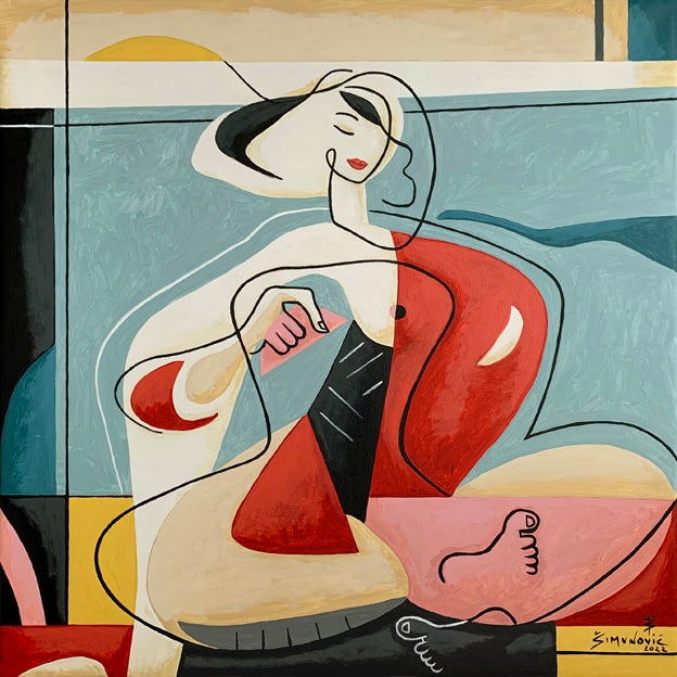 Everlasting Smile -Open Edition Art Print by Bernard Simunovic