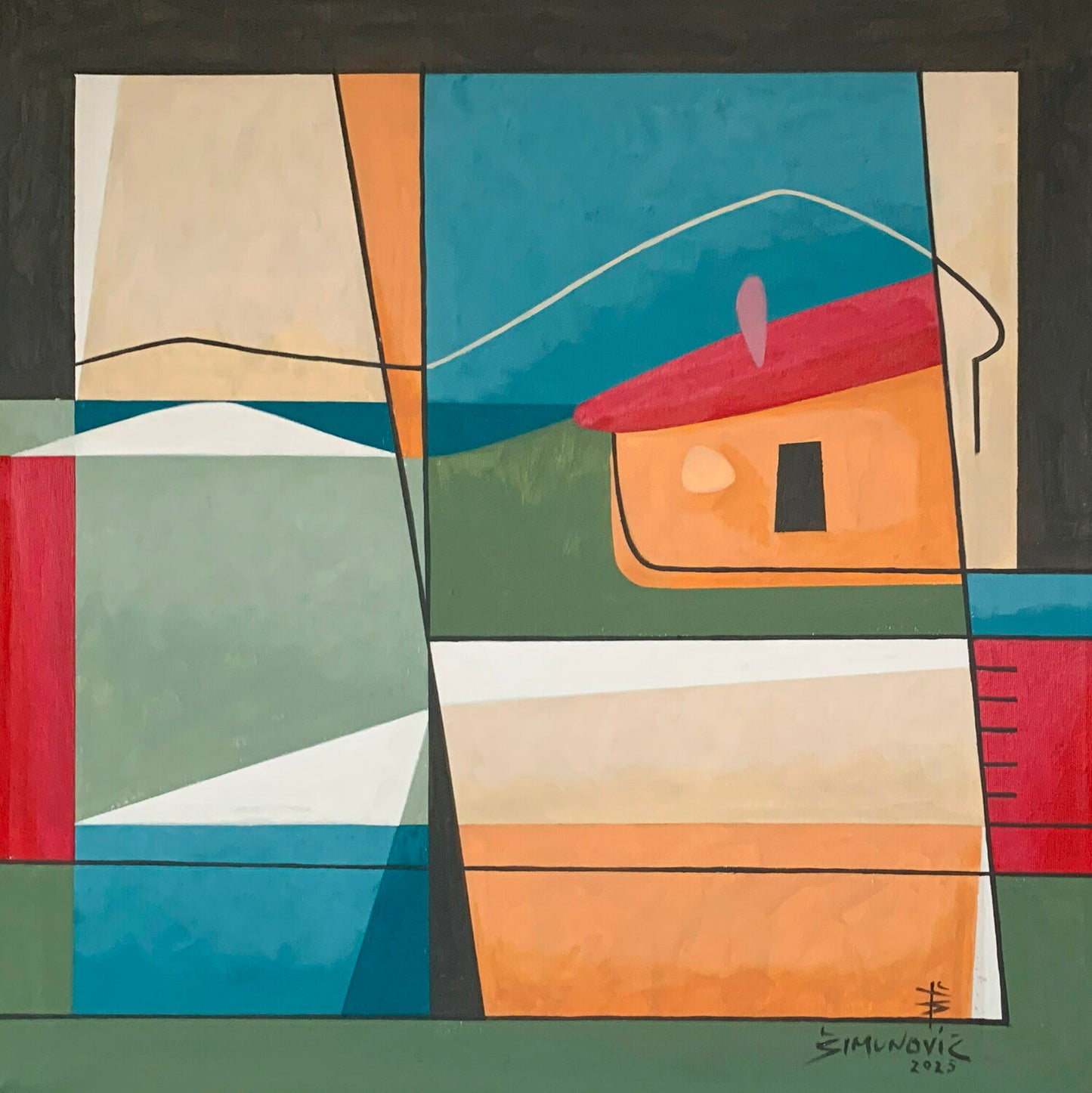 Geometry of Nature II - Original Artwork by Bernard Simunovic