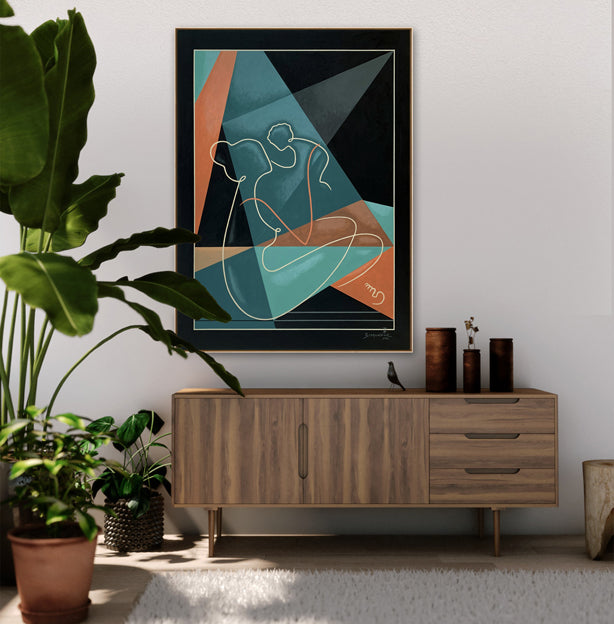 Life Is  a  God's Gift  - Original Artwork