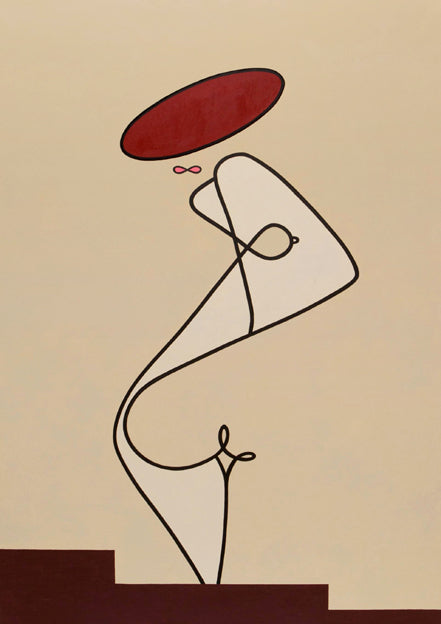 Madame - Open Edition Art Print by Bernard Simunovic
