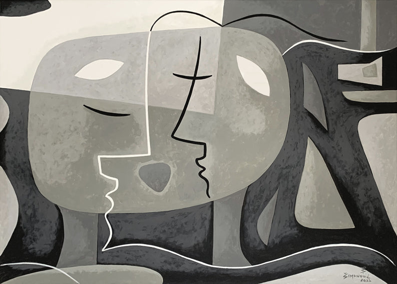 One Soul - Open Edition Art Print by Bernard Simunovic