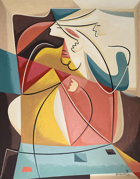 Just One  Touch - Open Edition Art by Bernard Simunovic