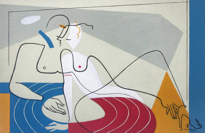 Tenderness -Open Edition Art Print by Bernard Simunovic